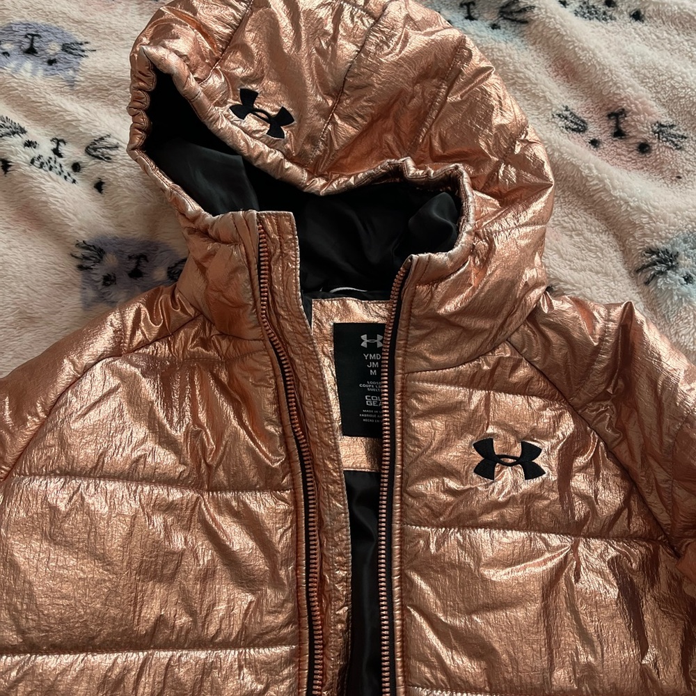 Girls Puffer Jacket - Picture 2 of 7